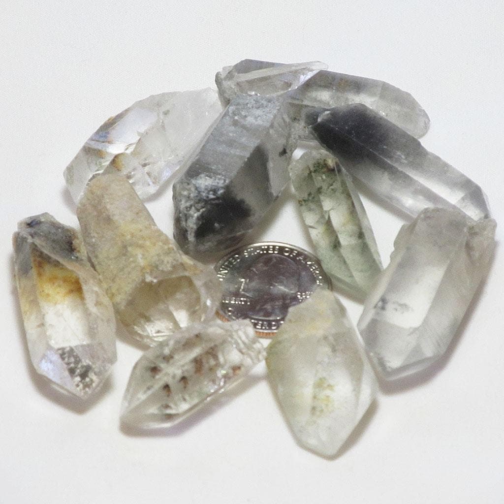 1/4 Lb. Natural Included Quartz Crystal Points from Brazil