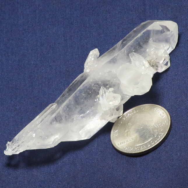 Arkansas Double Terminated/ET Quartz Crystal Point with Penetrators