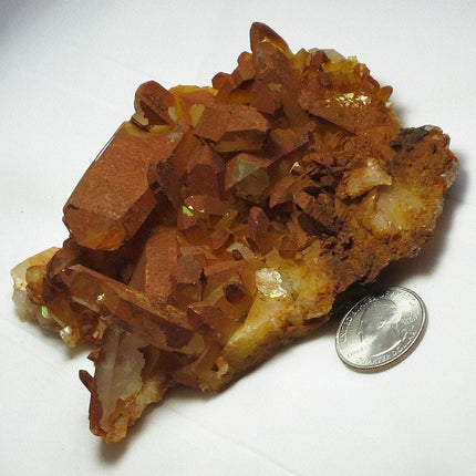 Arkansas Natural Uncleaned Quartz Crystal Cluster