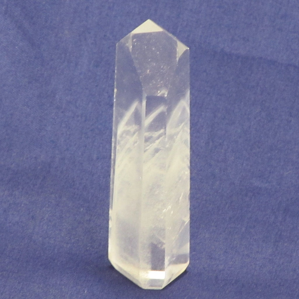 Polished Phantom Quartz Crystal Point