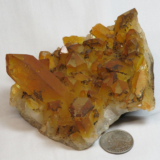 Arkansas Natural Uncleaned Quartz Crystal Cluster