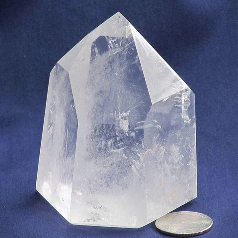 Polished Clear Quartz Crystal Point