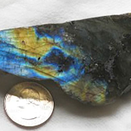 1 Side Polished Labradorite Slab