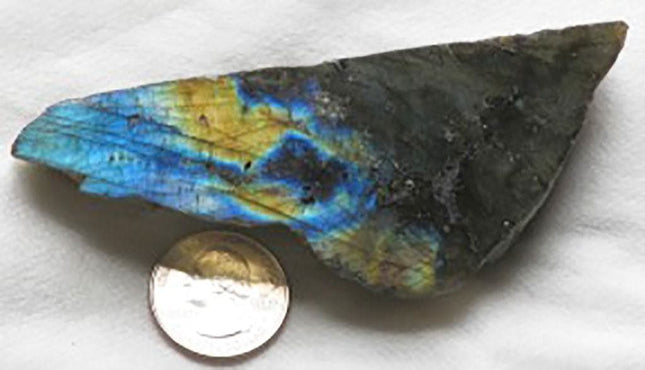 1 Side Polished Labradorite Slab