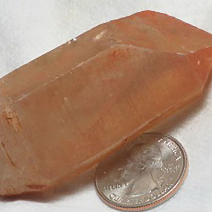 Tangerine Quartz Crystal Point