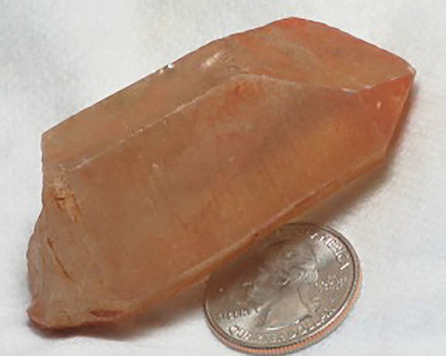 Tangerine Quartz Crystal Point