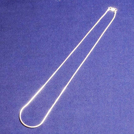 18" Thick Sterling Silver Round Magic Chain | Blue Moon Crystals